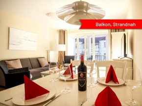 Villa Strandidyll Neubau Ferienwohnung 1 1 mit Balkon